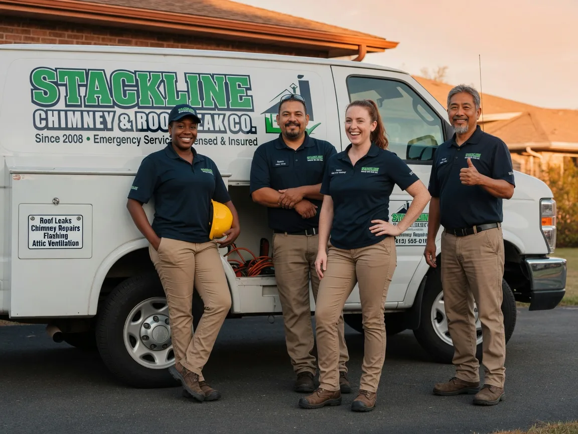 Chimney flashing repair company in Vienna, SD